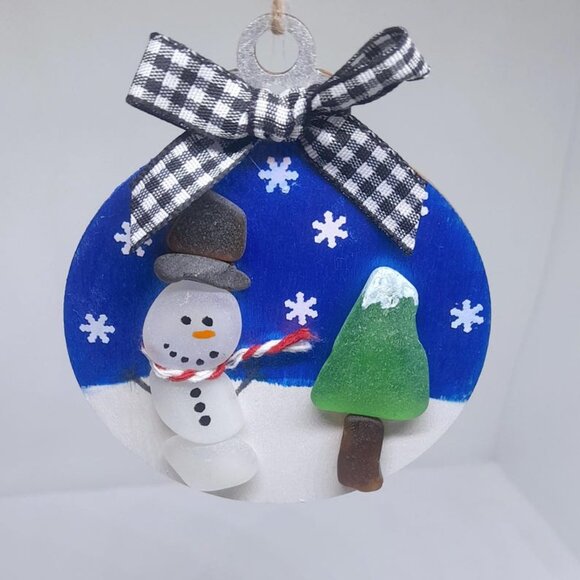 Sea Glass Christmas Ornament - Picture 1 of 2